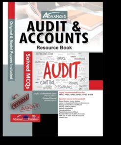 Audit & Accounts Resource Book Original & Model Papers Included Solved MCSQ M.IQBAL