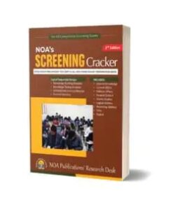 NOA`S SCREENING CRACKER MPT PREPARATION GUIDE FOR CSS PMS & COMPETIVIE EXAMS
