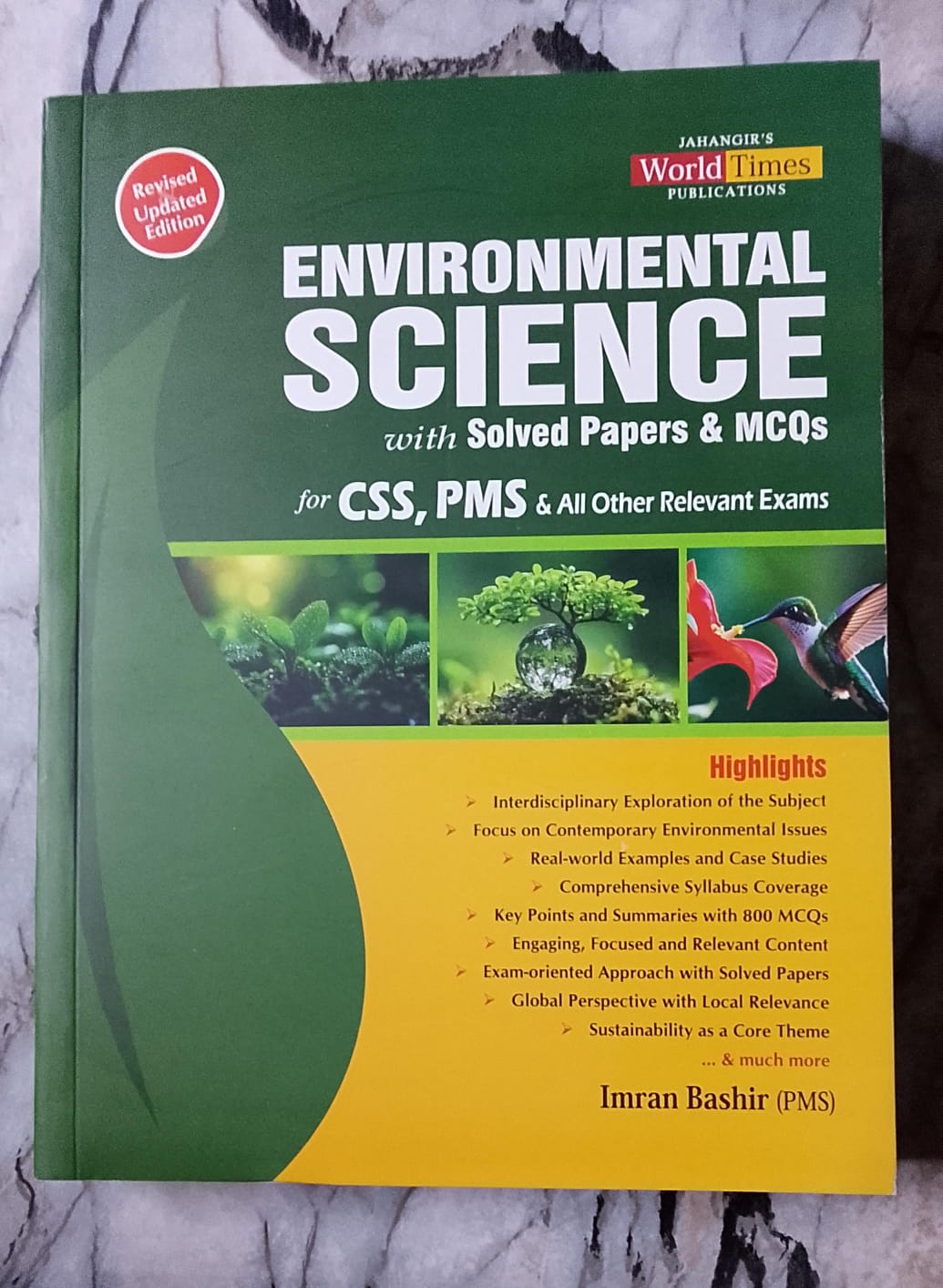 Environment Science With Solved Papers & Mcqs For CSS,PMS, & All other Relevant Exams by Imran Bashir ( PMS )