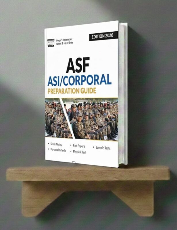 ASF ASI / CORPORAL PREPARATION GUIDE - #CSSBook.pk - #Best Online ...